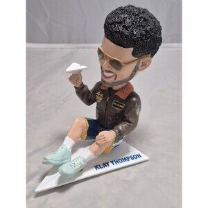 Golden State Warriors Paper Air Plane Klay Thompson Bobblehead 2023 SGA Bobble